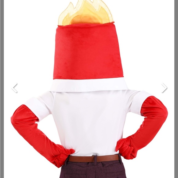 Disney and Pixar Anger Kid's Costume - Picture 6 of 8